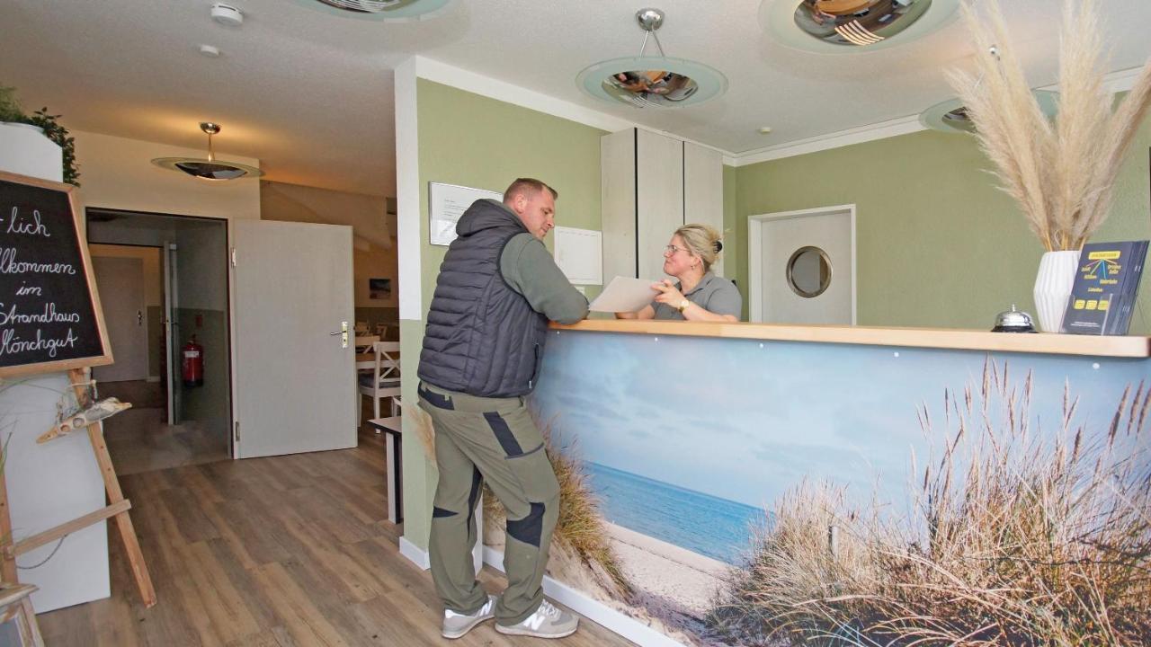 F-1010 Strandhaus Moenchgut Bed&Breakfast Dz 37 Strandnah, Inkl Fruehstueck Lobbe Zewnętrze zdjęcie